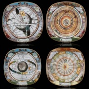 Rosenthal seria 4 talerzy Niebiańskie Światy ok.1994 r.