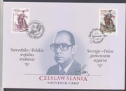 Wydanie wspólne Polska - Szwecja Czesław Słania karnet