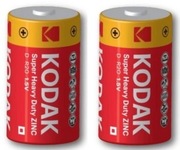 Baterie D (R20) cynkowo-węglowa 2 szt.