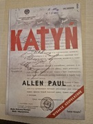 "Katyń"     Allen Paul
