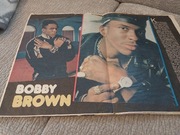PLAKAT BOBBY BROWN   ROZKŁADÓWKA Z GAZETY RAZEM 