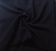 Tkanina czarny szyfon wiotka lejąca się na odzież dekoracje 