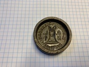 Tłok Forma do Odlewu Pieczęci Łąkowych Warszawa 19 w