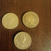 Monety One Pound 