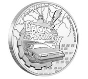 Niue: Back to the Future Part II 1 uncja Srebra 2021 999 1oz Powrót do 