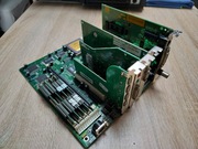 Retro płyta Shuttle HOT-555, procesor IBM + dodatki