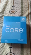 Procesor i3 12100f. Box lga 1700