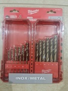 WIERTŁA DO METALU MILWAUKEE RED COBALT HSS-G COBALT DIN338 19szt. 1-10mm