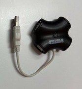 Hub adapter rozdzielacz rozgałęźnik 4 porty USB