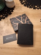 Nowy portfel męski Betlewski skóra naturalna certyfikat rfid prezent