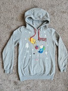 Damska bluza kangurka z kapturem świąteczna, Cropp rozm. L