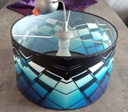 Lampa sufitowa geometryczna nowoczesna 