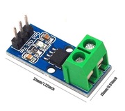 Moduł Pomiaru Prądu ACS712 20A Czujnik Sensor Natężenia Napięcia
