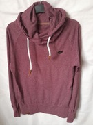 Damska fioletowa bluza damska golf z kapturem Naketano Brave New World