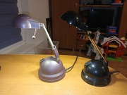 Zestaw Lampki biurkowe retro do warsztatu  – IKEA ESPRESSIVO + Golba. LED