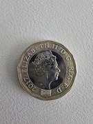 Moneta rara ONE POUND  2017 ELIZABETH II 