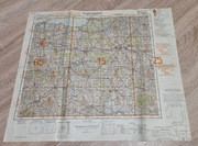 Mapa sztabowa Królewiec Oberkommando Wehrmacht Heer XI. 1944  późnowojenna