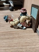 Figurka 2 klauny , przy drzwiach 