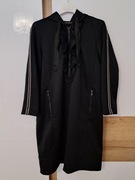 Długa elegancka bluza z kapturem Luisa Cerano