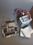 Retro komputer / płyta główna ASUS PSA-B, procesor, RAM / Zestaw Nr1.