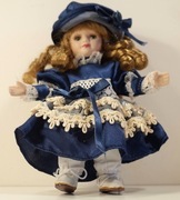 Porcelanowa Lalka ok18cm Główka i Kończyny Porcelana z Kolekcji nie bawiona