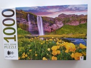 Puzzle Mindbogglers kwiaty 1000 elementów kompletne
