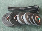 Taśmy gładkie parciane trytytki komplet