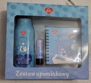 Care bears Zestaw upominkowy troskliwe misie żel + pomadka + notes NIEB