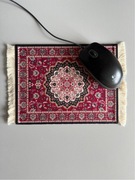 Podkładka pod mysz w stylu retro - dywanik z orientalnym wzorem kwiatowym