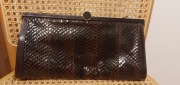 Vintage bag torebka skóra premium jakość oldmoney wąż snake 