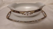 Sosjerka porcelanowa z talerzem MZ Altrohlau CMR Czechoslovakia 1909-1922
