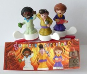 Kinder Ferrero seria  Swingin' Supastars 2002  3 sztuki