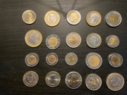 Zestaw monet nr 3, bimetale, 20 sztuk