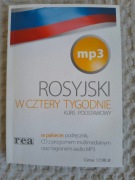 Rosyjski w cztery tygodnie Kurs podstawowy z nagraniami dialogów mp3 