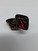 Eleganckie Spinki do Mankietów Vintage – Styl Modernistyczny, Lata 60./70.