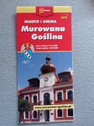 Murowana Goślina plan miasta 