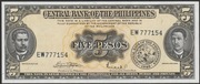 Filipiny 5 pesos 1949 - EW - stan bankowy UNC