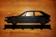 Vw Scirocco mk1 wieszak ścienny stalowy, solidny 2mm/50cm, malowany proszk