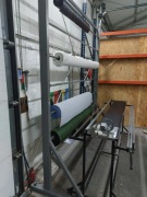 Ręczna przewijarka do foli, stojak na folie