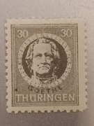 Znaczek Niemcy rarytas warianty kropki 