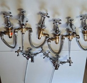 Vintage Baterie łazienkowe Barber Wilsons retro 4szt.