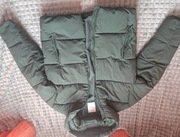 Kurtka zimowa męska zielona ciepła 