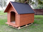 buda dla psa drewniana legowisko klatka  kojec ocieplana malowana 