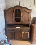 Kredens bufet kuchenny wiejski dwuczęściowy vintage