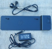 Stacja HP UltraSlim D9Y32AA + Mocny Zasilacz 65W | Komplet