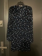 Primark sukienka modny wzór kwiaty kwiecista Karbowana nowa roz.36/38