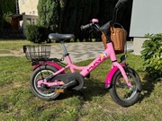 Rower Puky YOUKE 12" 4134 pink + akcesoria