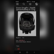 Fotelik samochodowy Graco sungfix