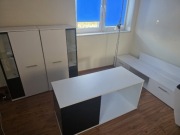 Zestaw meble nowoczesne kanapa i szafki