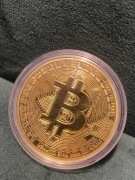 Nowa Moneta Kolekcjonerska Bitcoin BTC Crypto